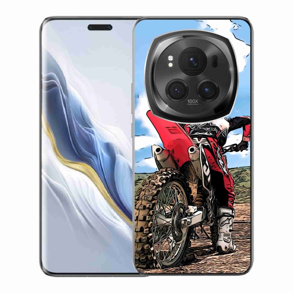 Gélový kryt mmCase na Honor Magic 6 Pro 5G - moto