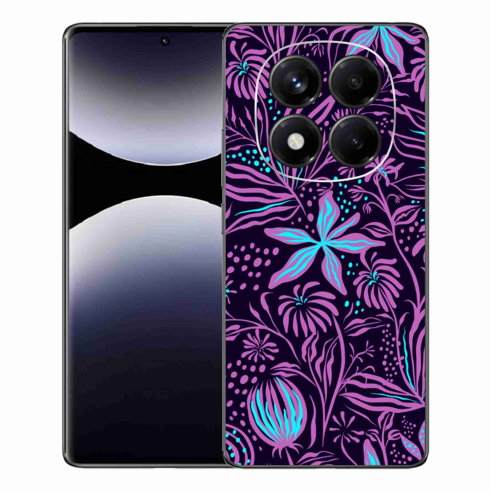 Gélový kryt mmCase na Xiaomi Redmi Note 14 Pro - kvety 2