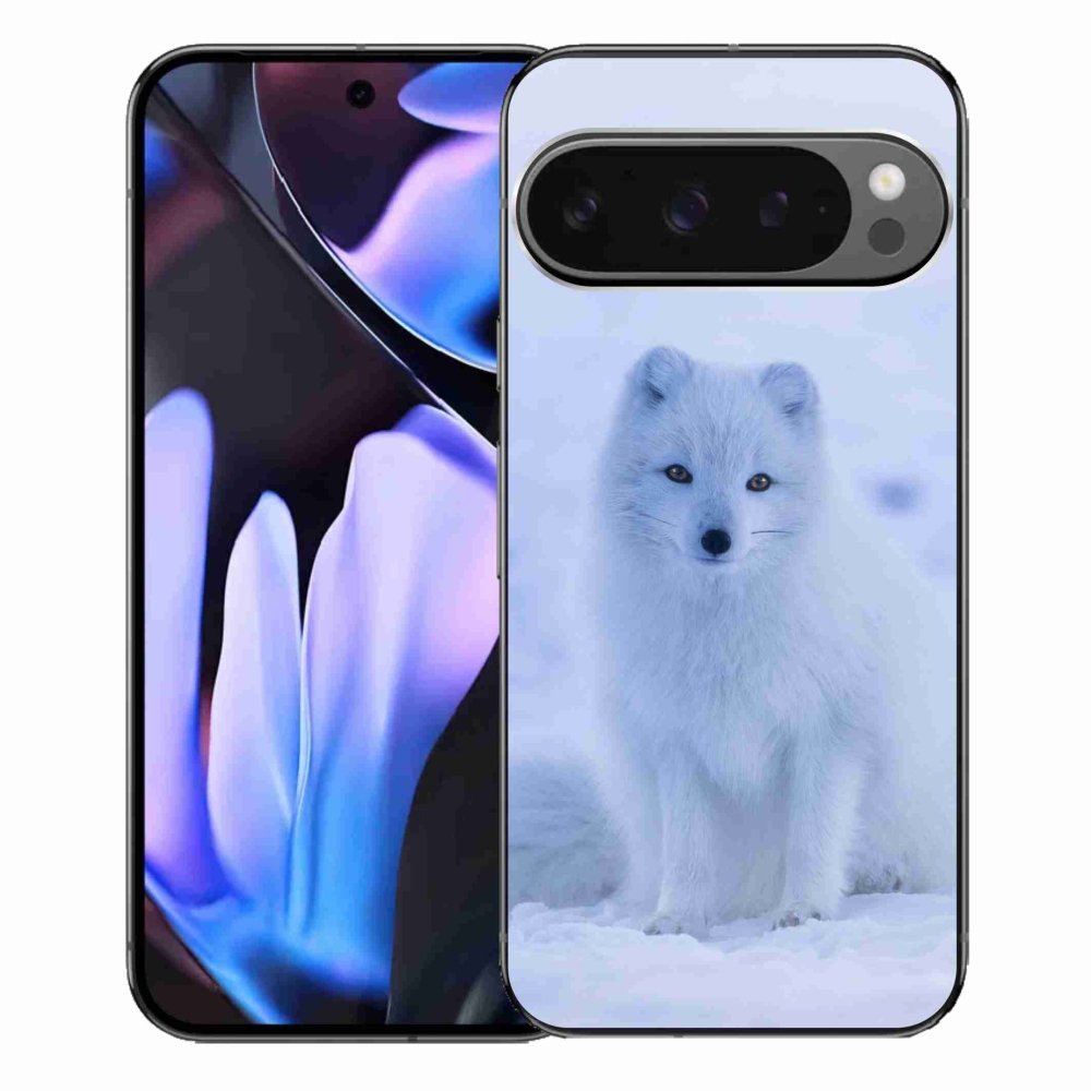 Gélový kryt mmCase na Google Pixel 9 Pro XL - polárna líška