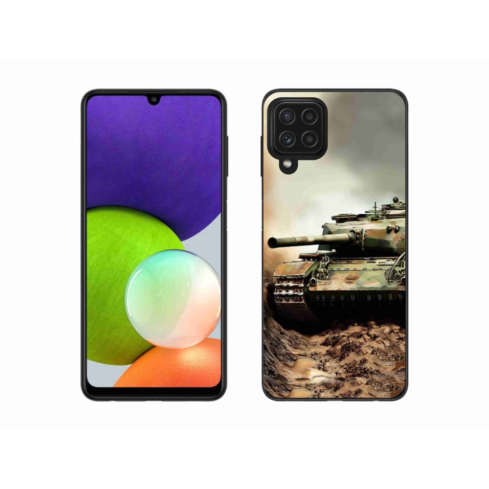 Gélový kryt mmCase na Samsung Galaxy A22 4G - tank