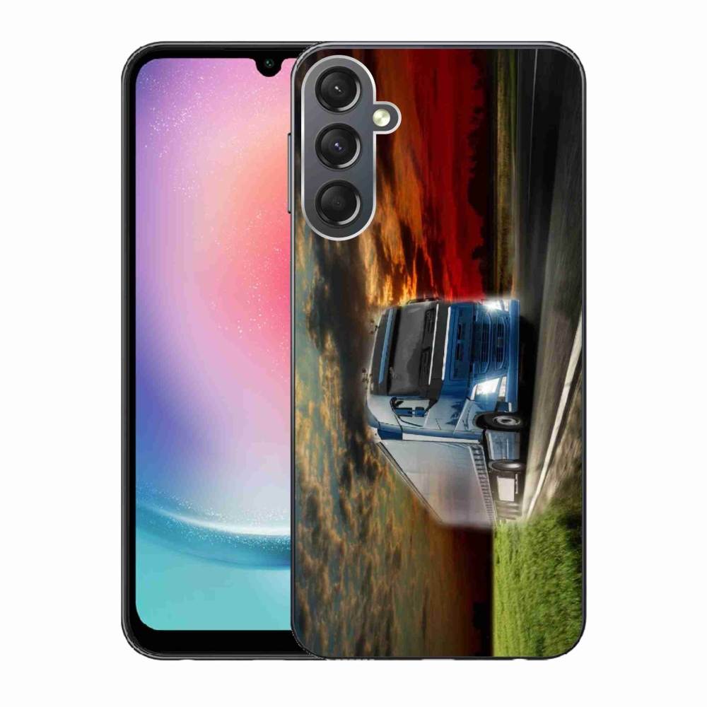 Gélový kryt mmCase na Samsung Galaxy A24 - kamión 4