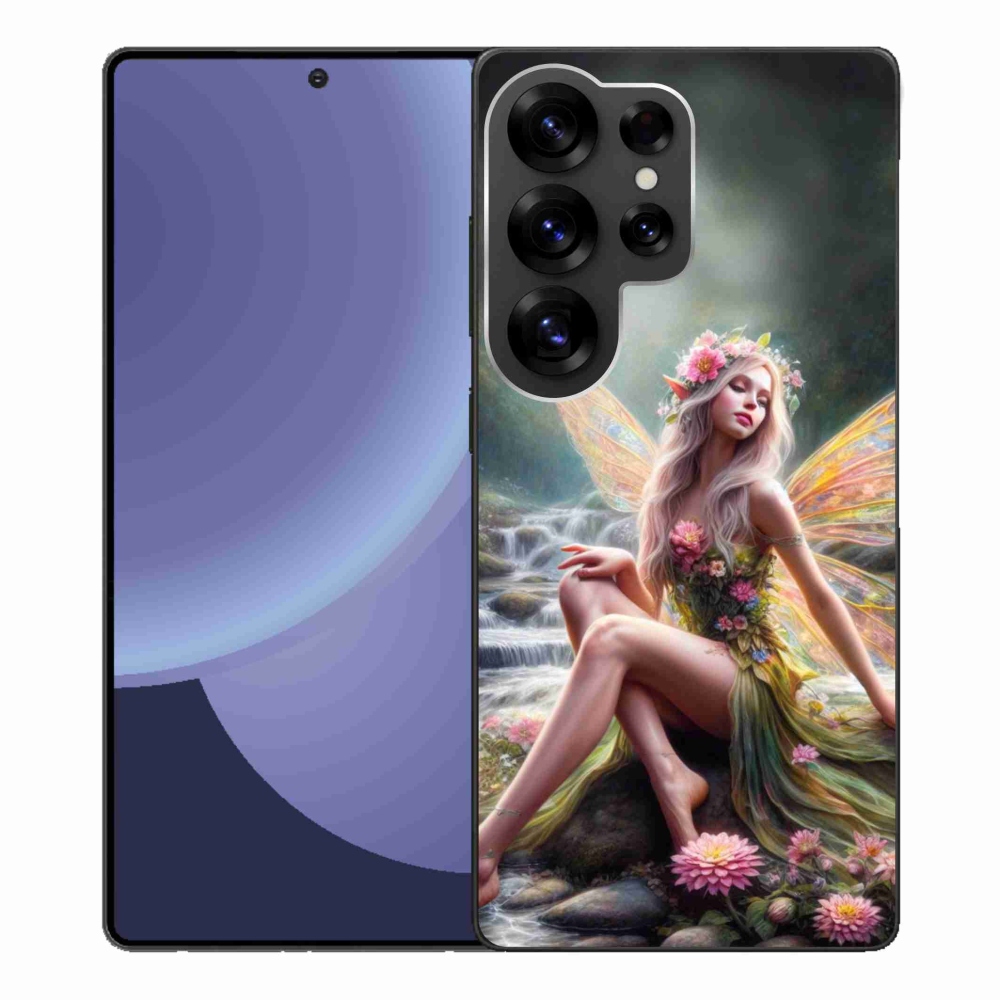 Gélový kryt mmCase na Samsung Galaxy S25 Ultra - motýlia žena 1