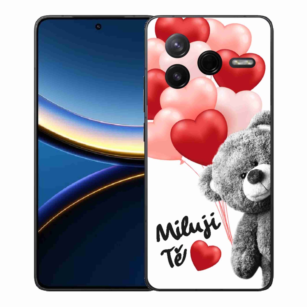 Gélový kryt mmCase na Xiaomi Poco F7 Pro - milujem Ťa