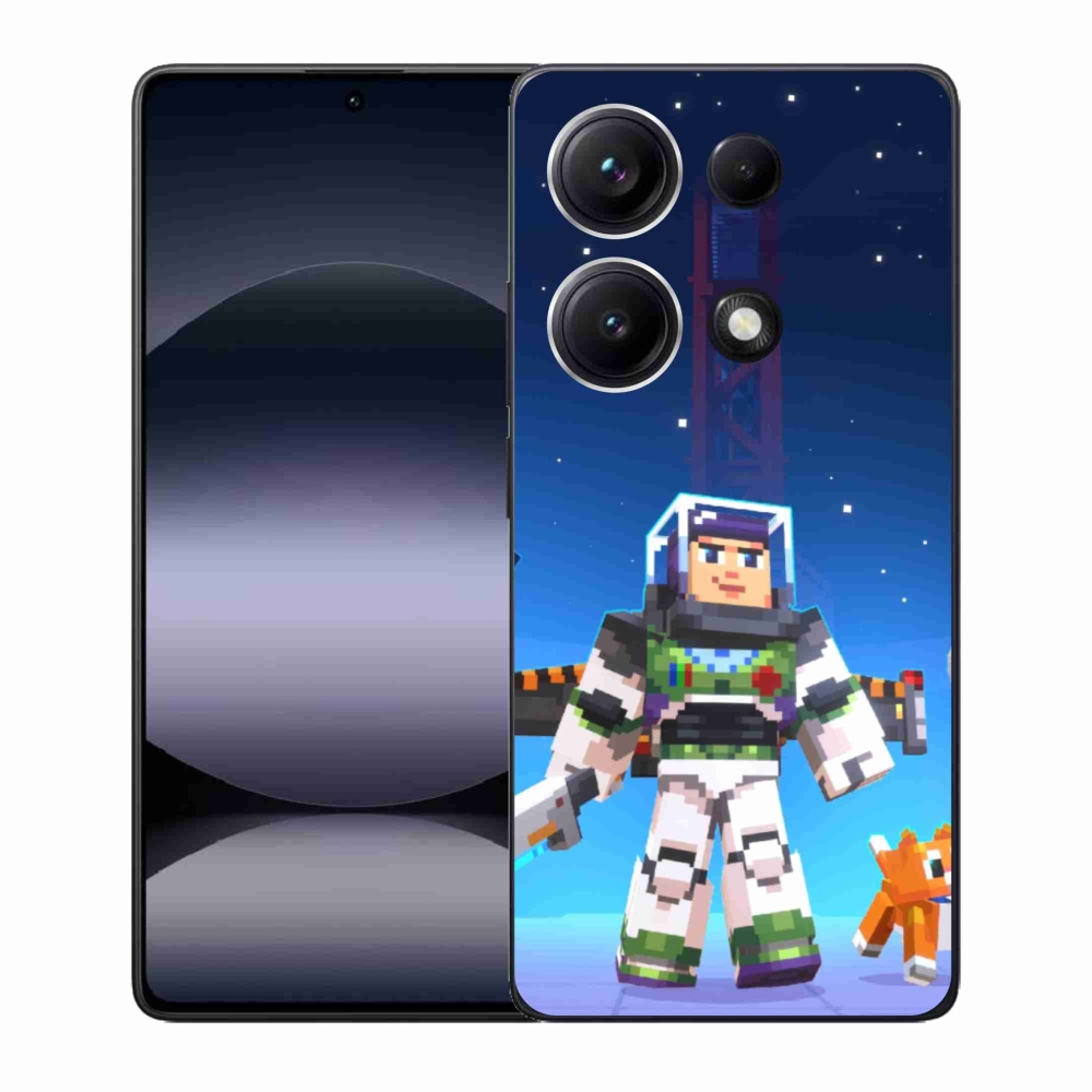 Gélový kryt mmCase na Xiaomi Redmi Note 14S - minecraft 2