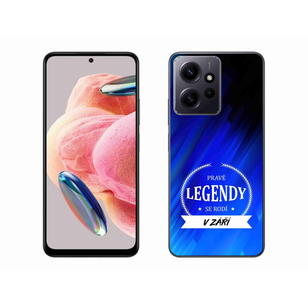 Gélový kryt mmCase na Xiaomi Redmi Note 12 4G - legendy v septembri modré pozadie