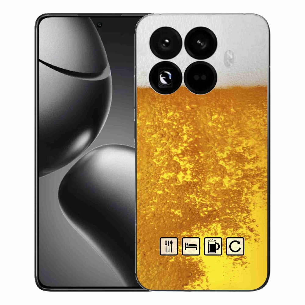 Gélový kryt mmCase na Xiaomi 15T Pro - pivný motív 3
