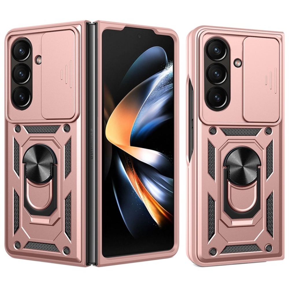 Slide odolný kryt na Samsung Galaxy Z Fold7 5G - ružovozlatý