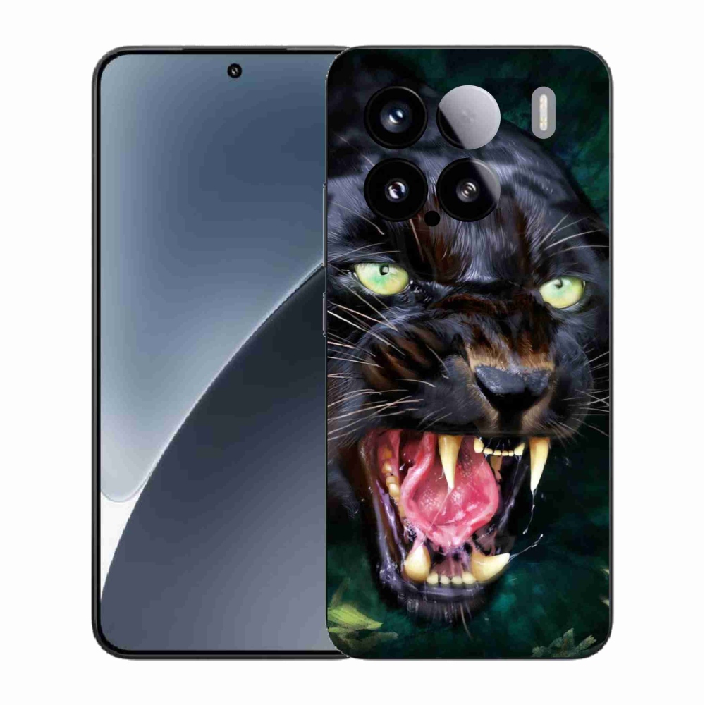 Gélový kryt mmCase na Xiaomi 15 - rozzúrený čierny panter