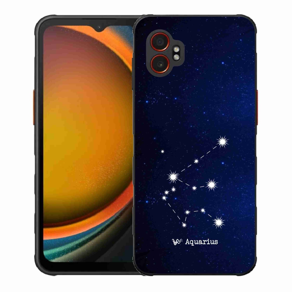 Gélový kryt mmCase na Samsung Galaxy Xcover 7 Pro - súhvezdie Vodnára