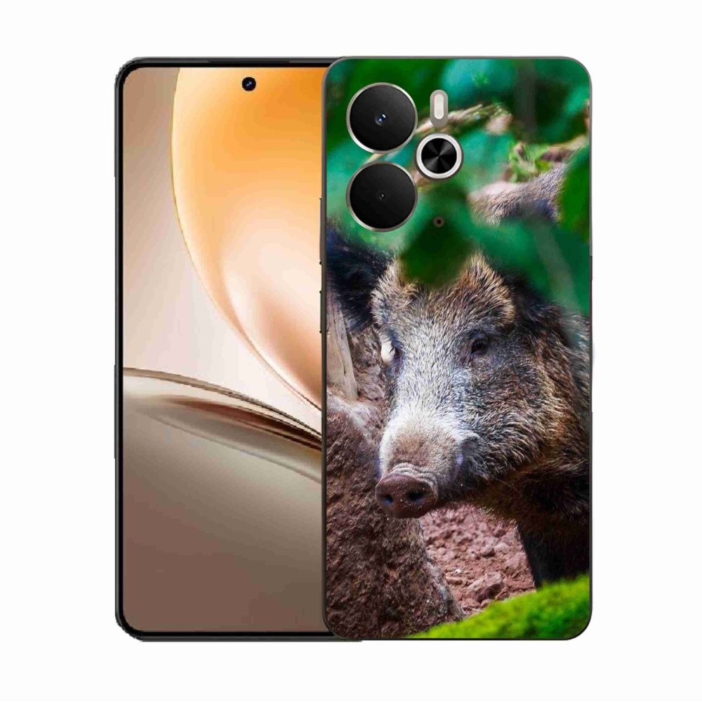 Gélový kryt mmCase na Realme 14 5G - divoké prasa