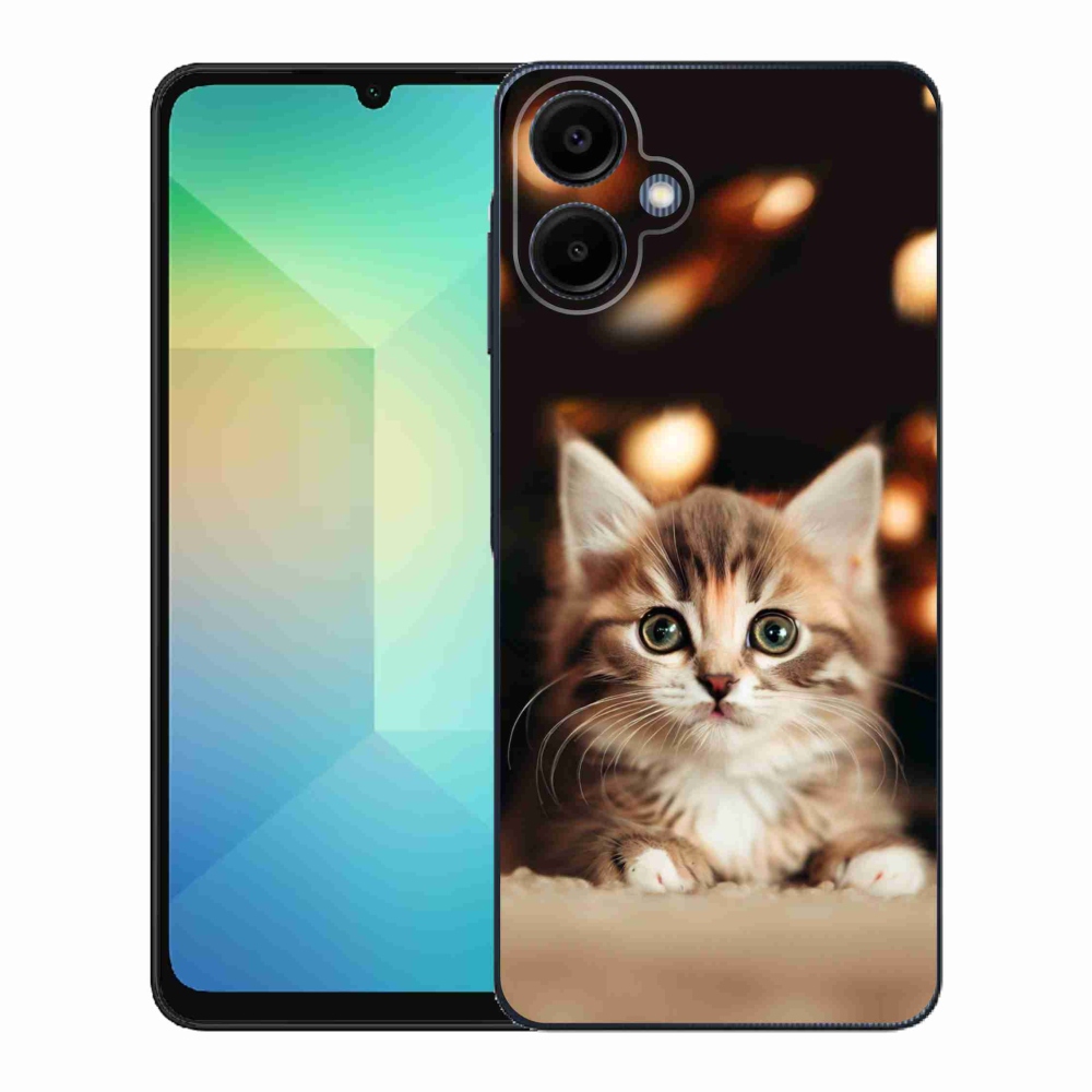 Gélový kryt mmCase na Samsung Galaxy A06 4G - roztomilé mačiatko 2