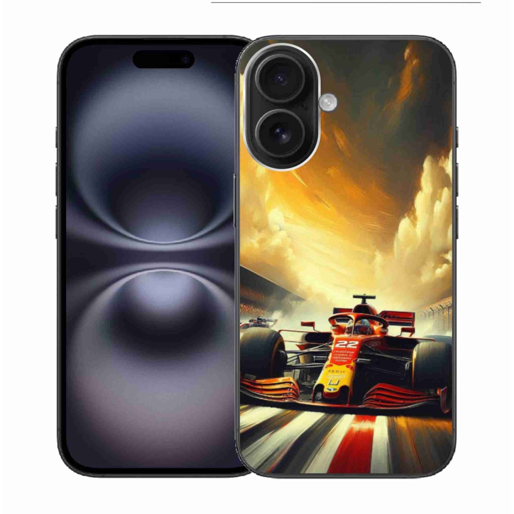 Gélový kryt mmCase na iPhone 16 - formula 2