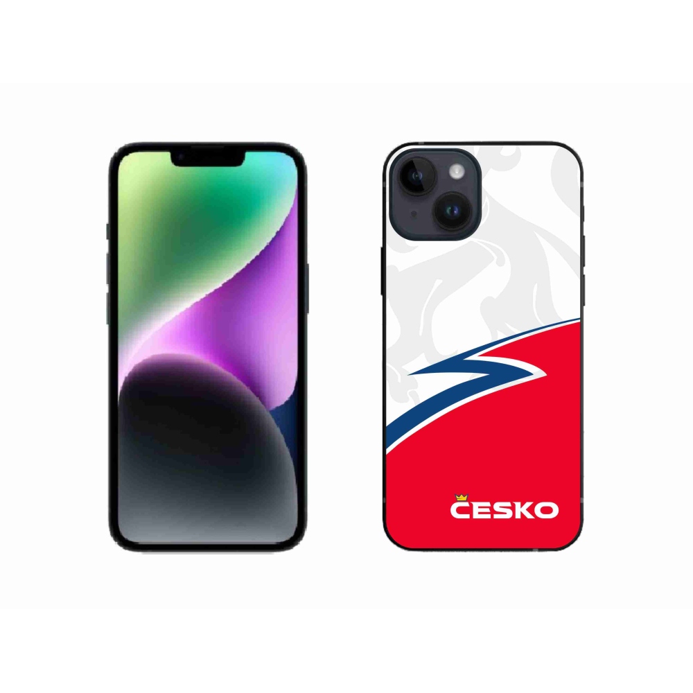 Gélový kryt mmCase na iPhone 14 - Česko 1