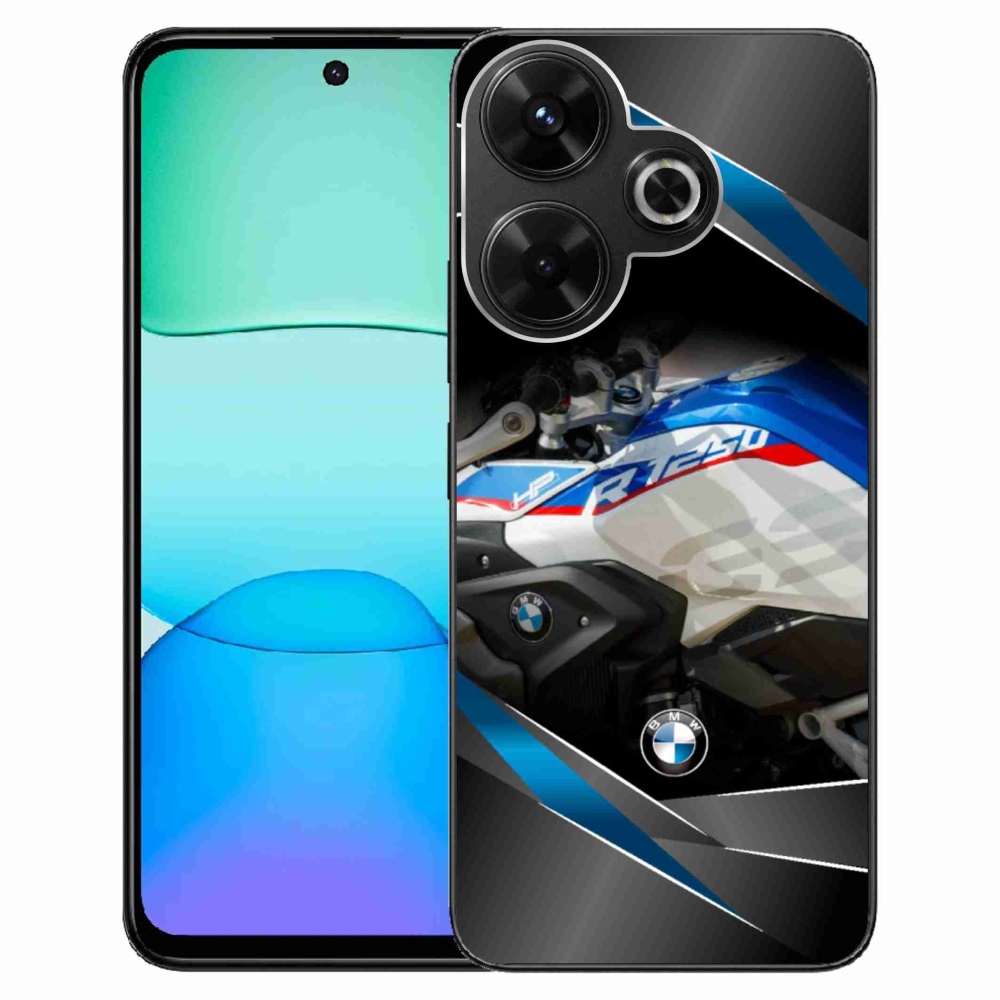 Gélový kryt mmCase na Xiaomi Redmi 13 4G/Poco M6 4G - motorka bmw 1