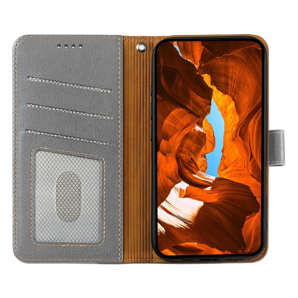 Clasp knižkové puzdro na Xiaomi Redmi 15 5G - šedé