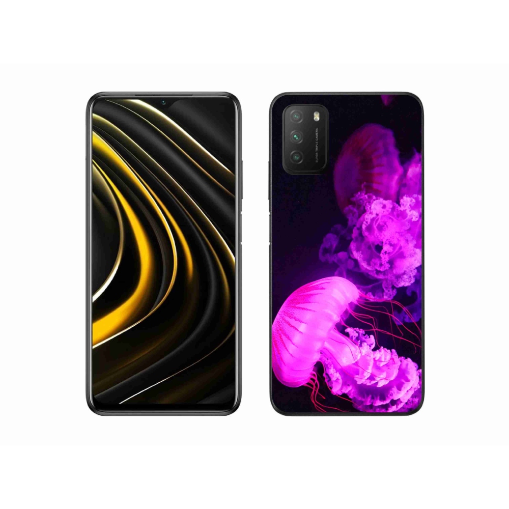 Gélový kryt mmCase na Xiaomi Poco M3 - medúza 1