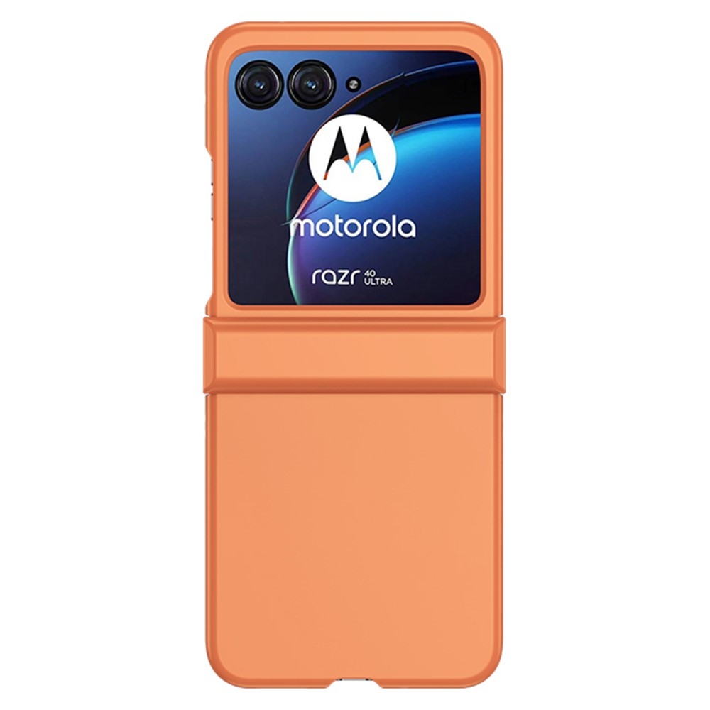 Hard plastový kryt na Motorola Razr 40 Ultra 5G - oranžový