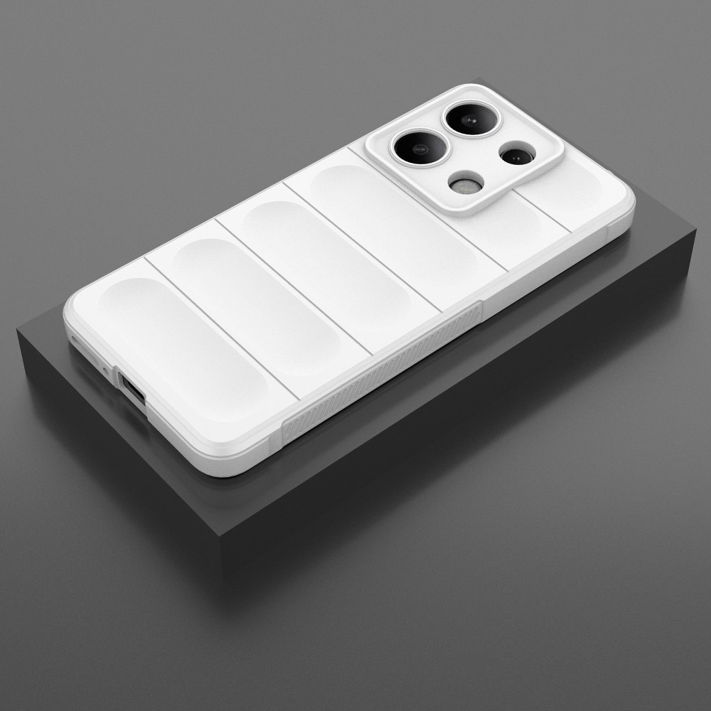 Rugg odolný gélový obal na Xiaomi Redmi Note 13 - biely