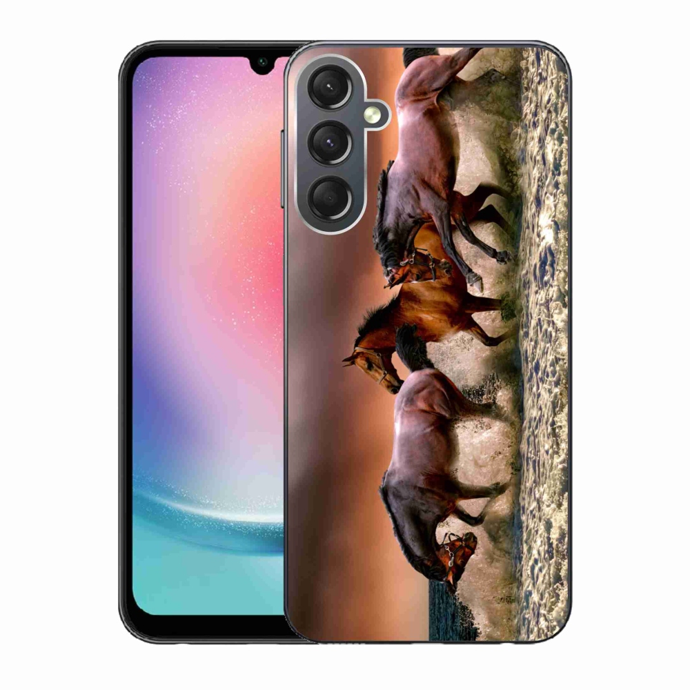 Gélový obal mmCase na Samsung Galaxy A24 - kone 1