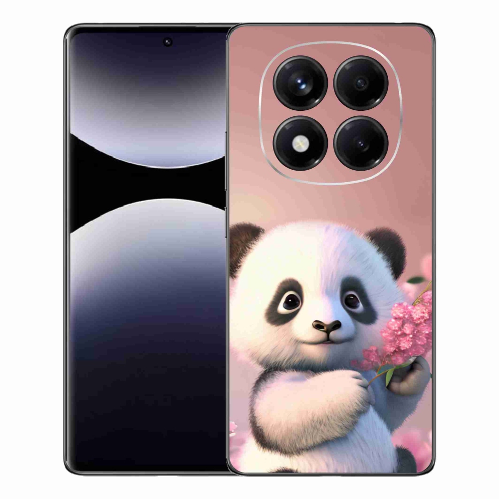 Gélový kryt mmCase na Xiaomi Redmi Note 14 Pro - roztomilá panda