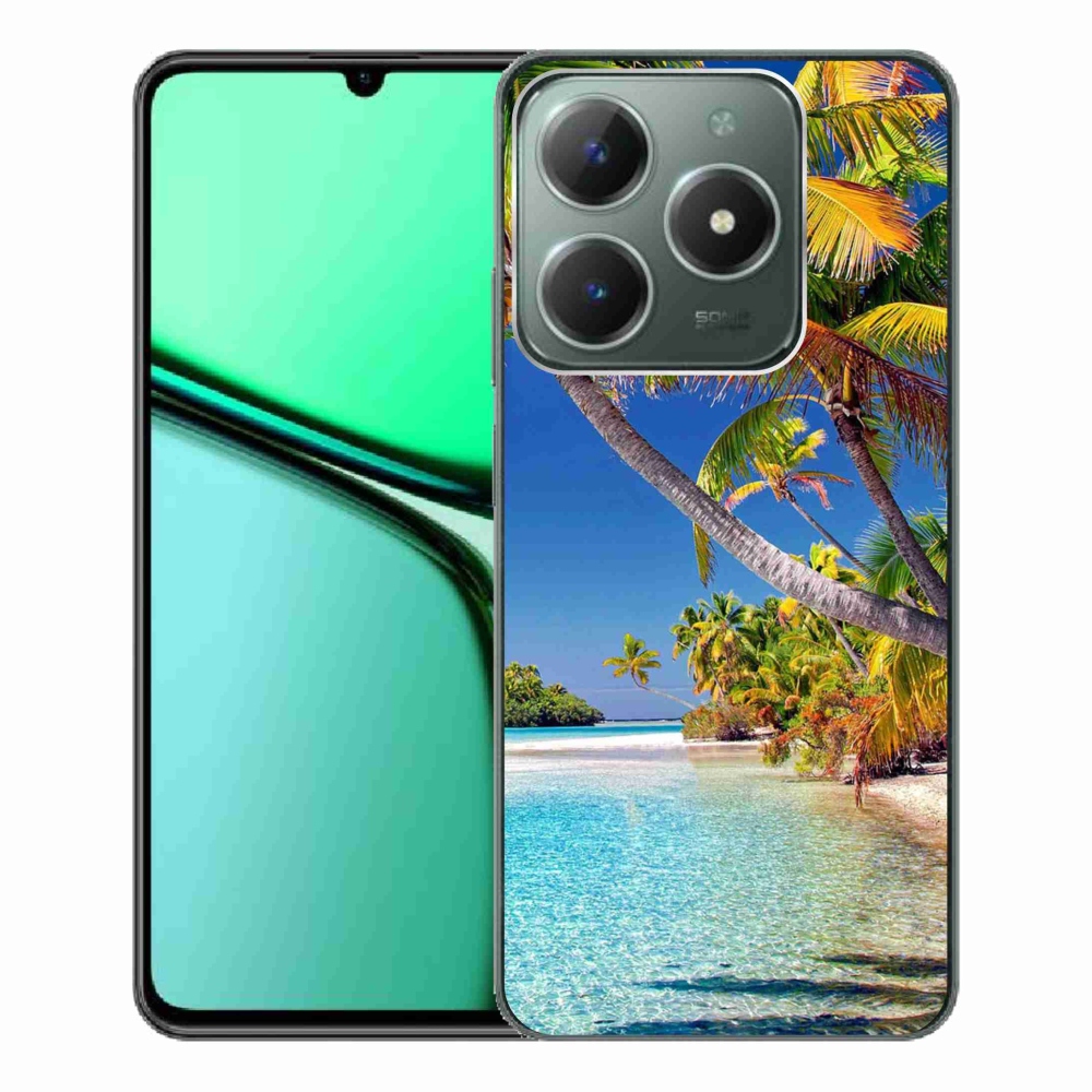 Gélový obal mmCase na Realme C61 - morská pláž