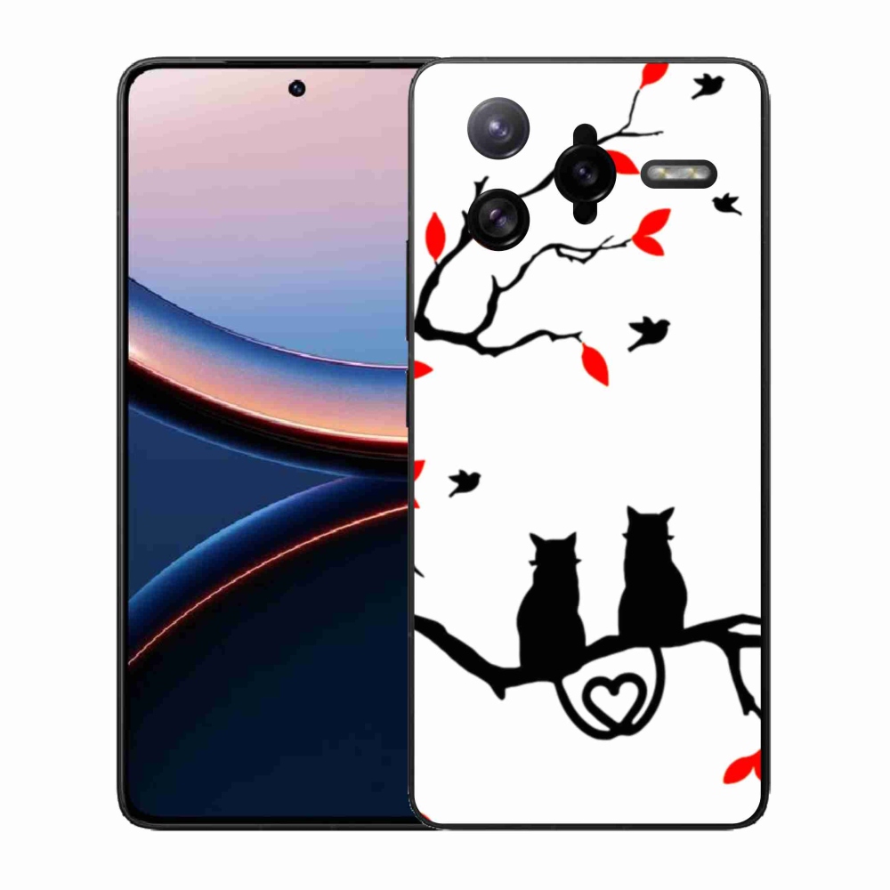 Gélový kryt mmCase na Xiaomi Poco F7 Ultra - mačacia láska