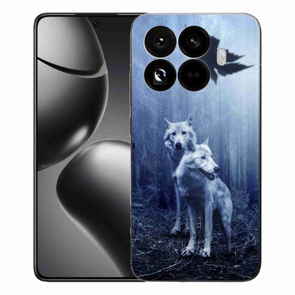 Gélový kryt mmCase na Xiaomi 15T Pro - vlci v lese
