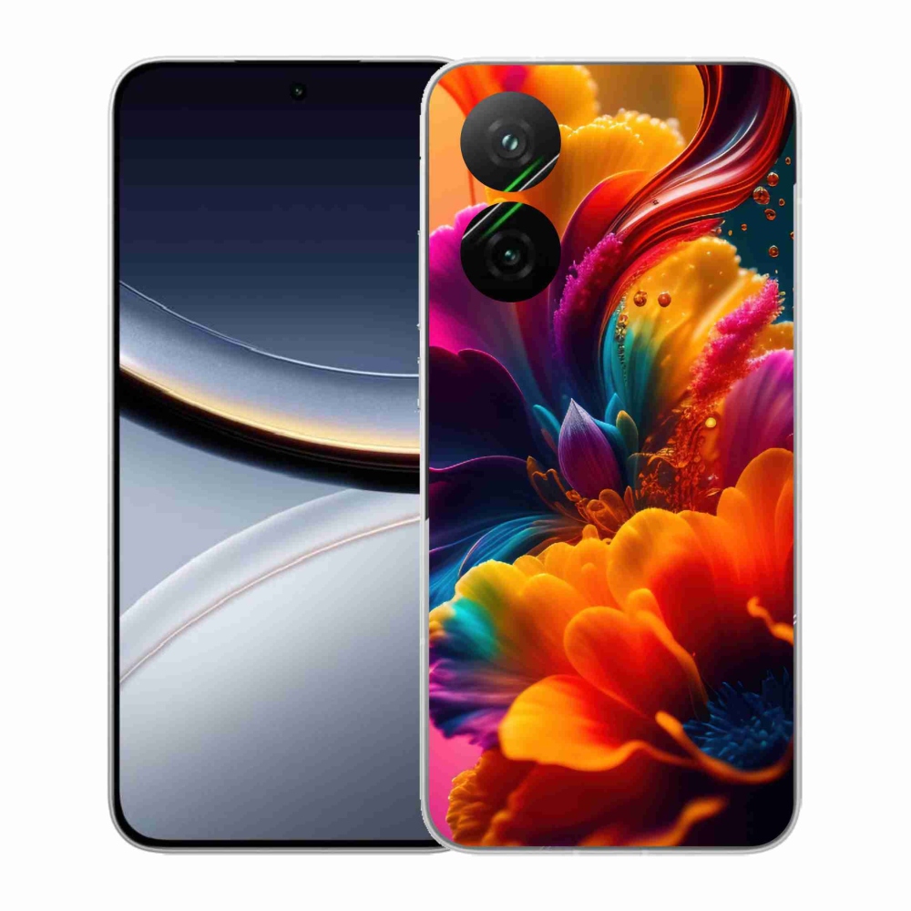 Gélový kryt mmCase na Xiaomi Poco F7 5G - abstraktný motív 2