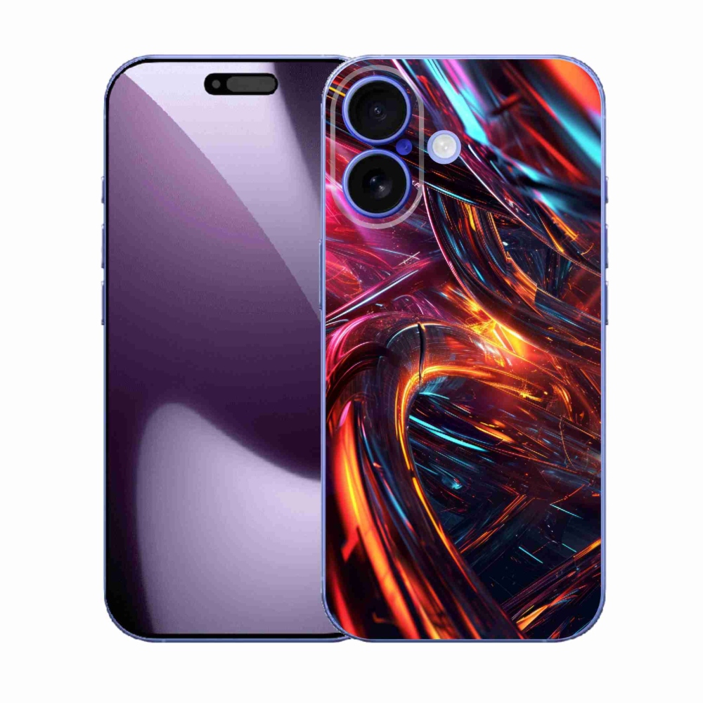 Gélový kryt mmCase na iPhone 17 - abstraktný motív 10
