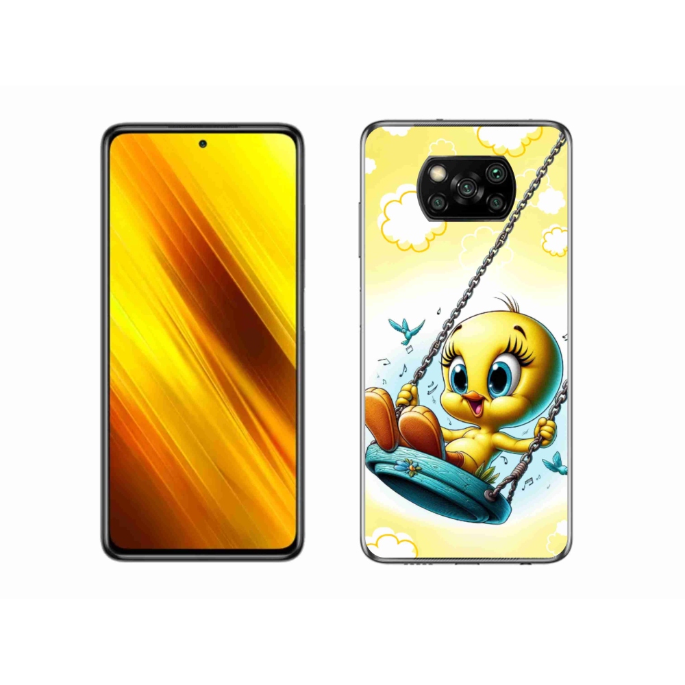 Gélový kryt mmCase na Xiaomi Poco X3 - tweety