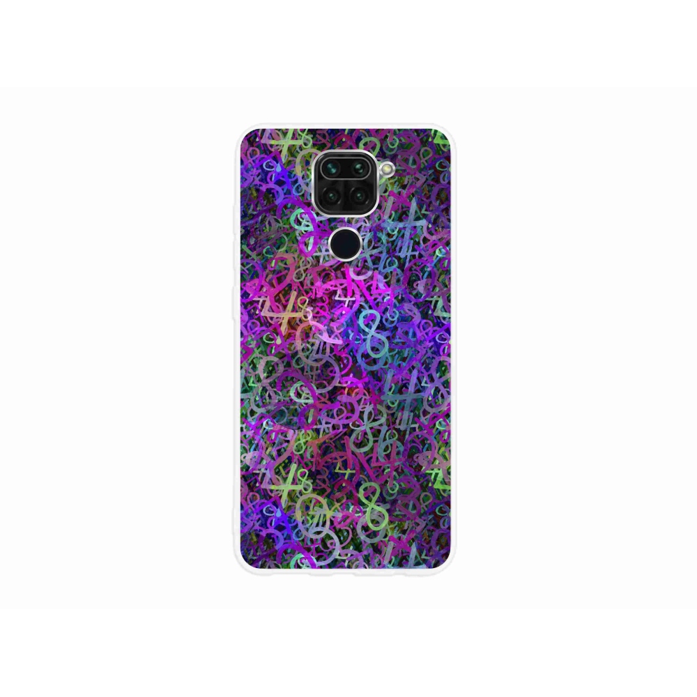 Gelový kryt mmCase na Xiaomi Redmi Note 9 - abstraktní motiv 25