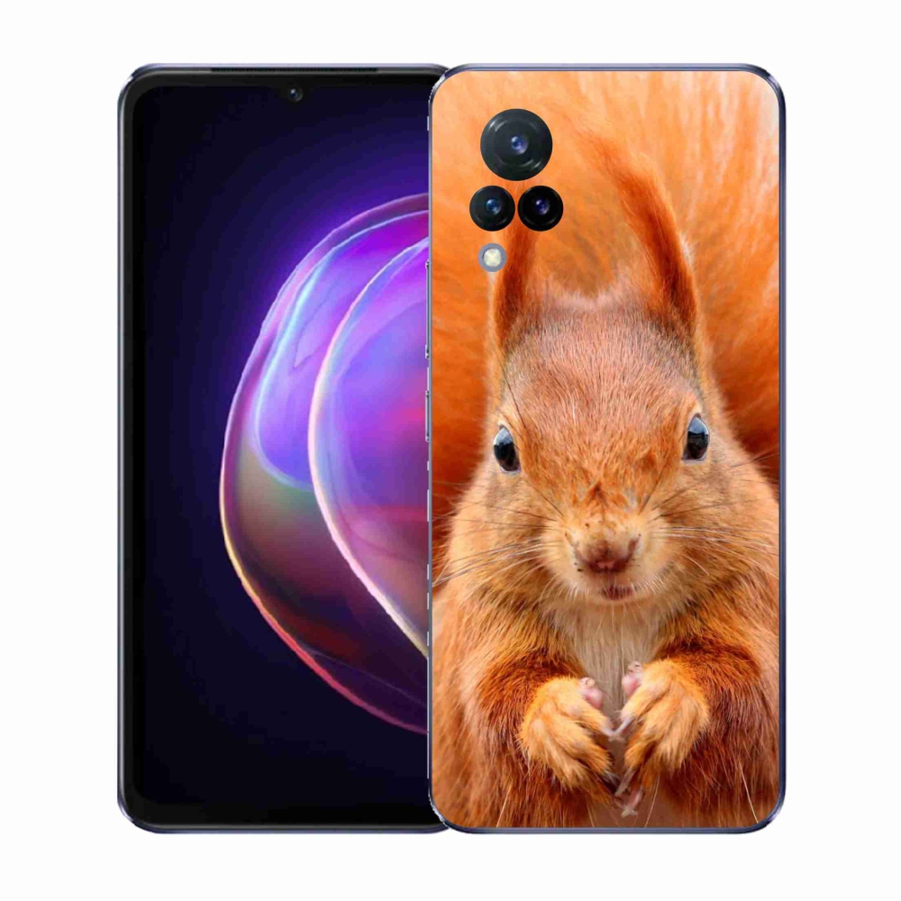 Gélový kryt mmCase na Vivo V21 4G/5G - veverička