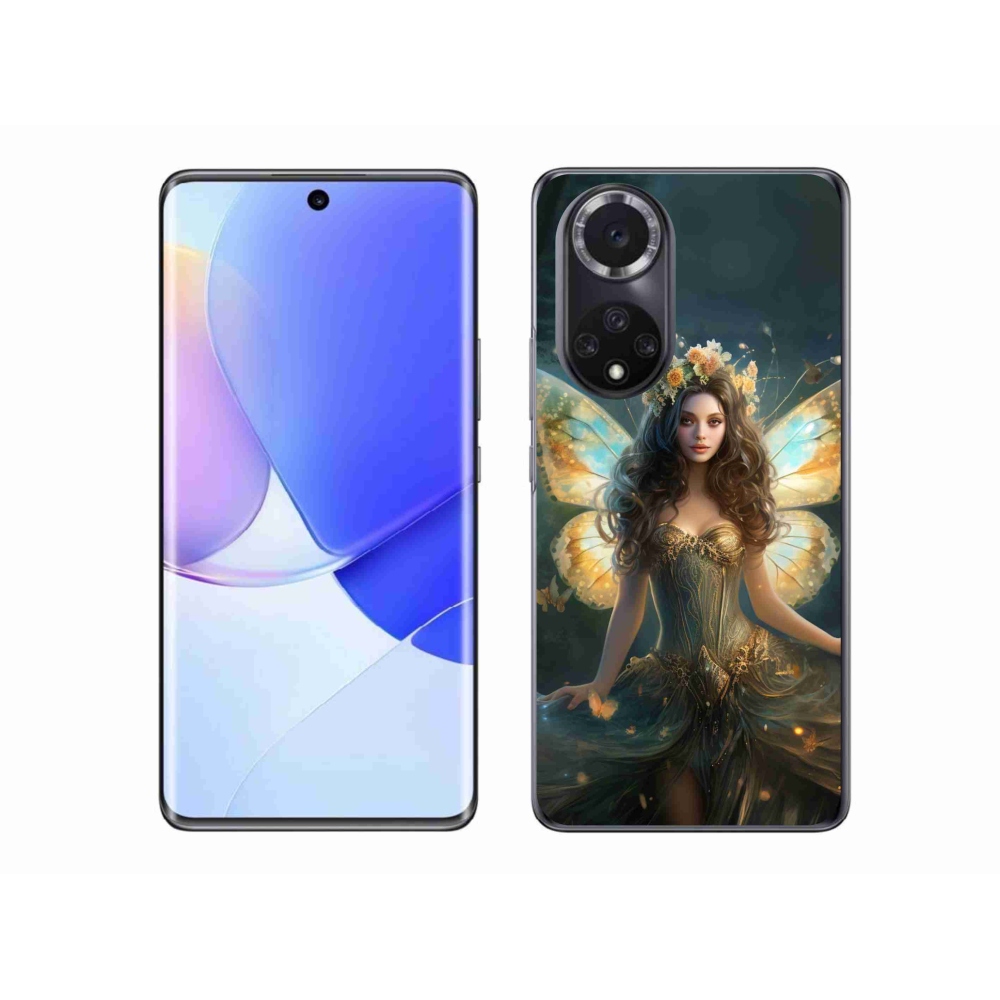 Gélový kryt mmCase na Huawei Nova 9 - motýlia žena