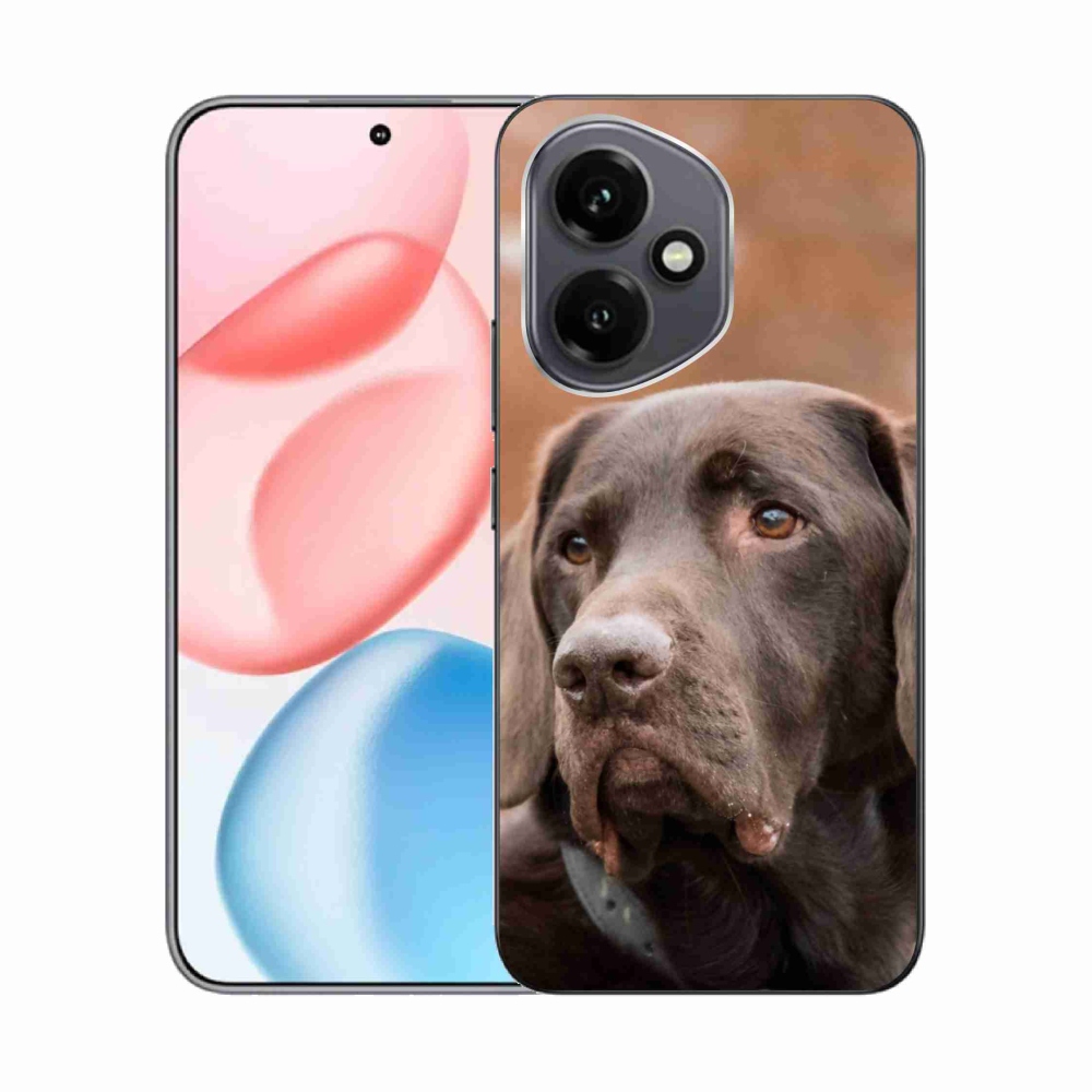 Gélový kryt mmCase na Honor 400 - hnedý labrador