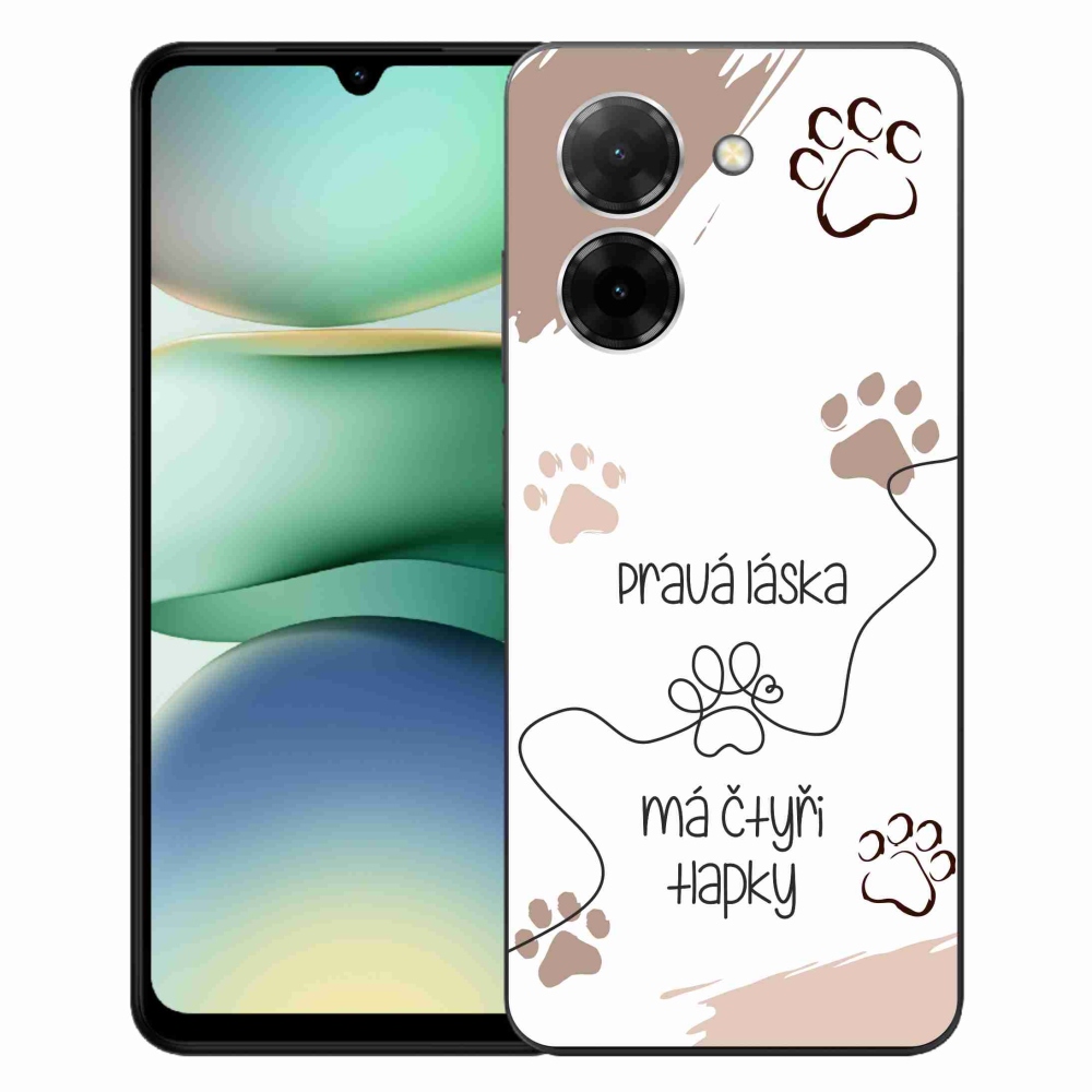 Gélový kryt mmCase na Xiaomi Redmi A5 (173.45x79.35x8.45mm) - psí motív 1 biele pozadie