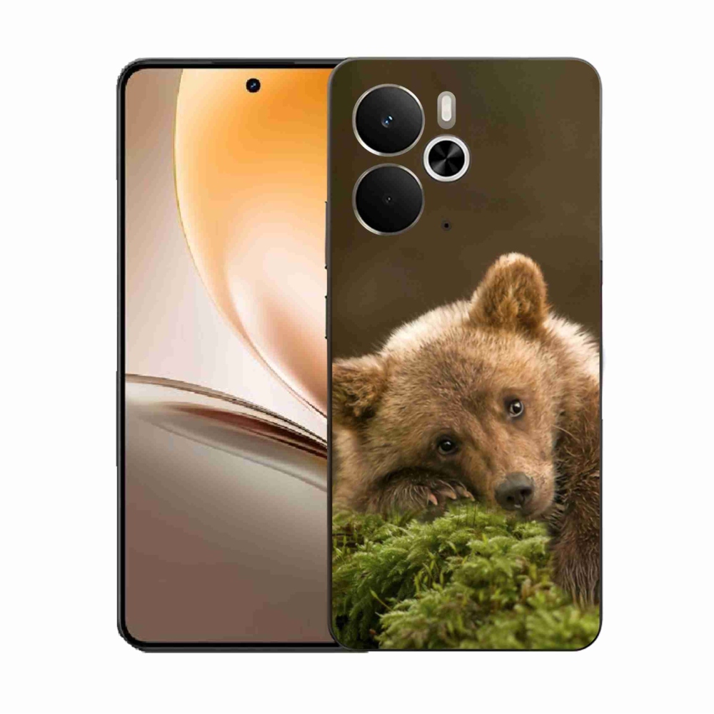 Gélový kryt mmCase na Realme 14 5G - medveď