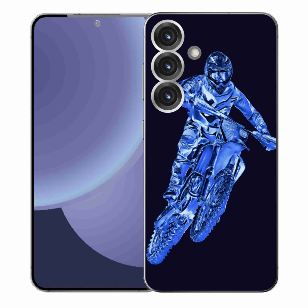 Gélový kryt mmCase na Samsung Galaxy S25+ - motocross 1