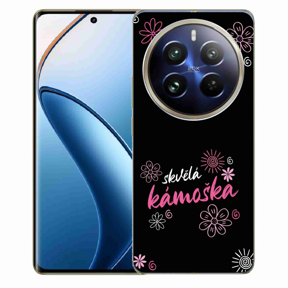 Gélový kryt mmCase na Realme 12 Pro 5G/12 Pro+ 5G - skvelá kamoška čierne pozadie
