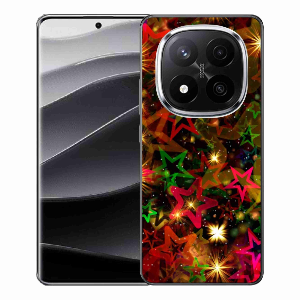 Gélový kryt mmCase na Xiaomi Redmi Note 14 Pro+ 5G - farebné hviezdičky