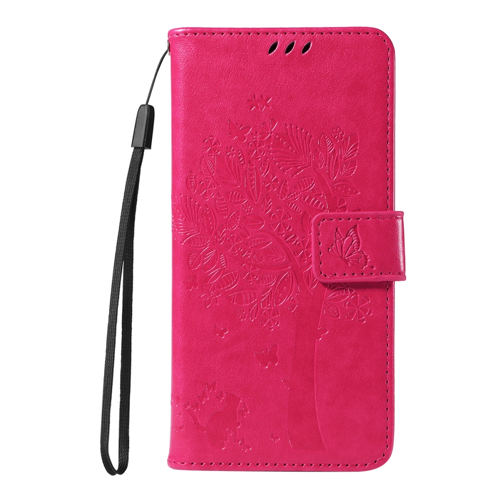 Trees knižkové púzdro na Xiaomi Redmi 15C 4G/5G (173mm) - rose