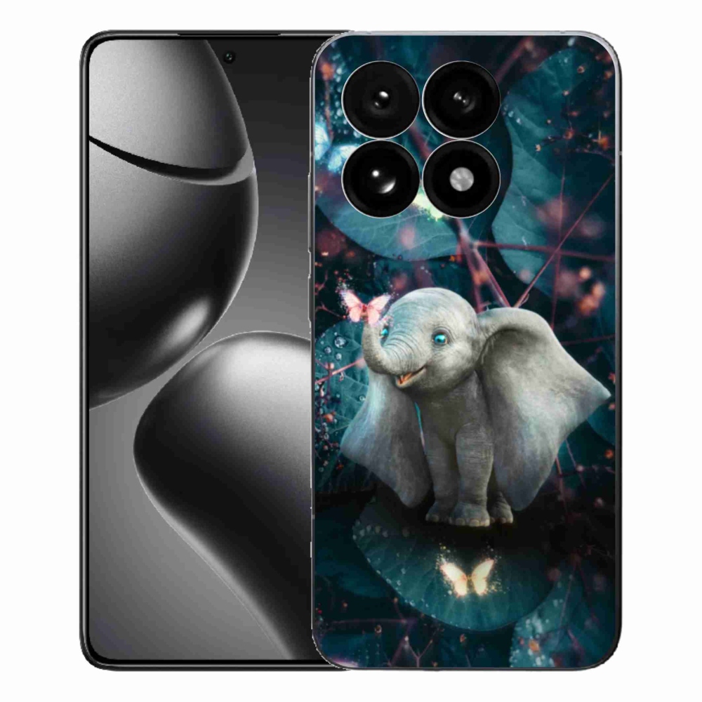 Gélový kryt mmCase na Xiaomi 15T - roztomilý slon