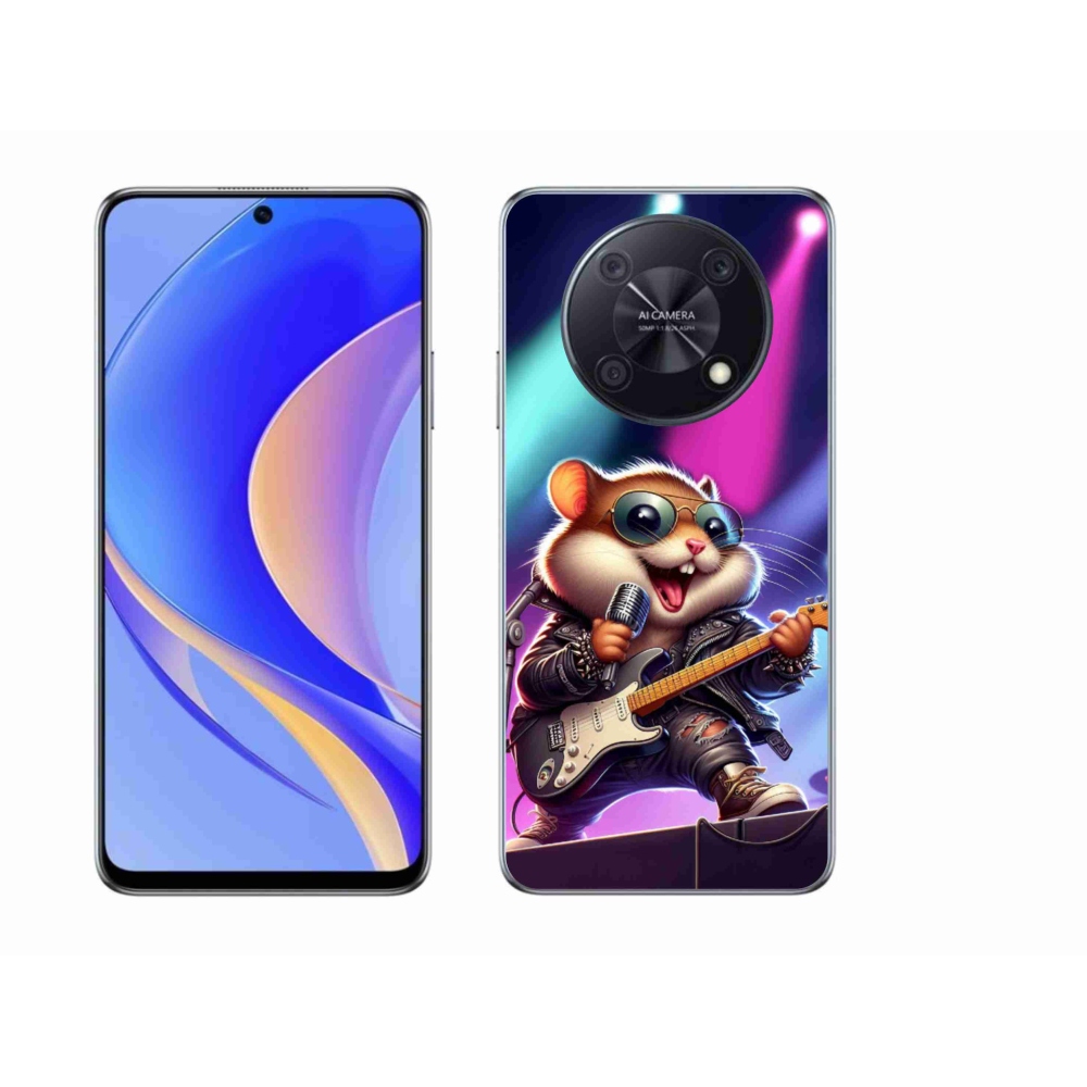 Gélový kryt mmCase na Huawei Nova Y90 - škrečok rocker
