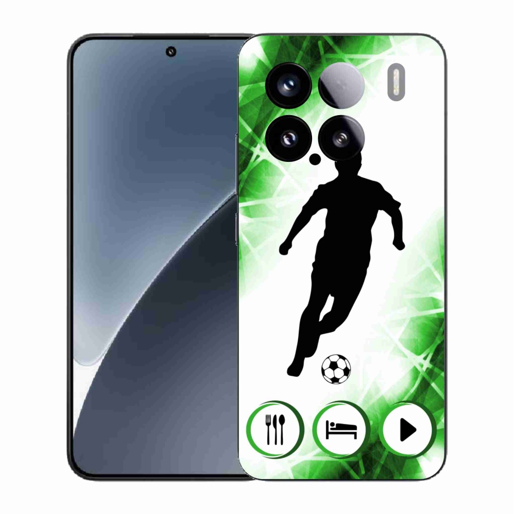 Gélový kryt mmCase na Xiaomi 15 - futbalista