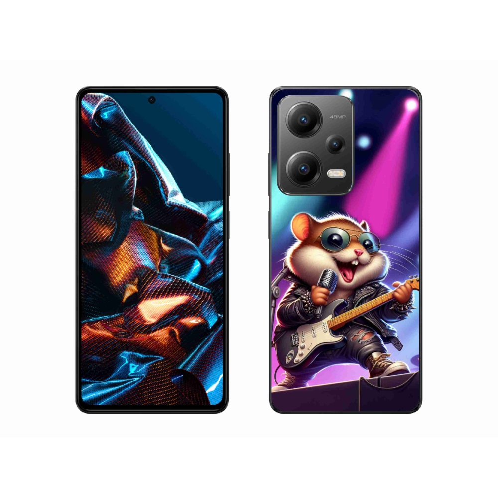 Gélový kryt mmCase na Xiaomi Redmi Note 12 Pro 5G - škrečok rocker