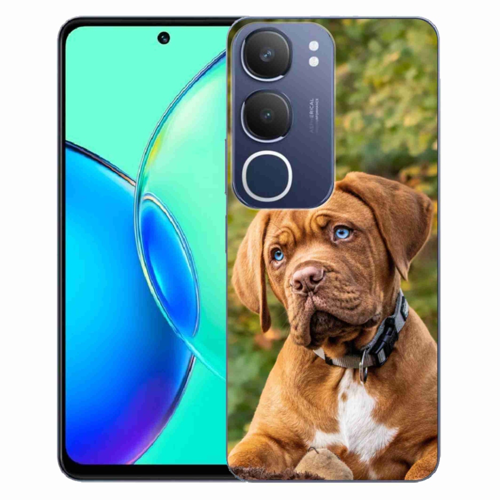 Gélový kryt mmCase na Vivo Y19s - šteňa