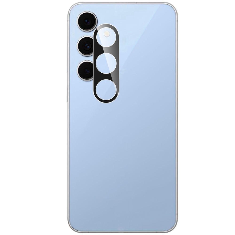 Sklo šošovky fotoaparátu na Samsung Galaxy S25 FE - čierne