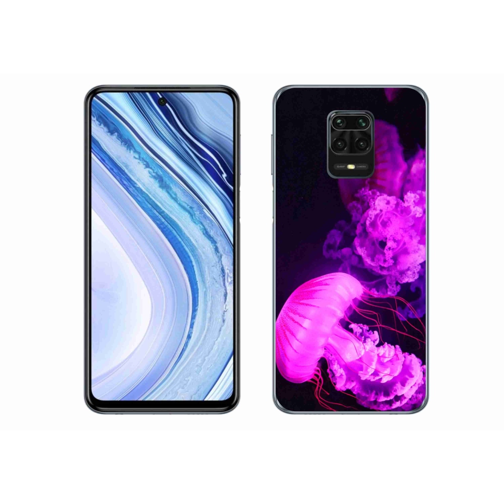 Gélový kryt mmCase na Xiaomi Redmi Note 9S - medúza 1