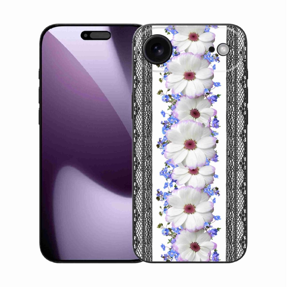 Gélový kryt mmCase na iPhone 17 Air - kvety 8
