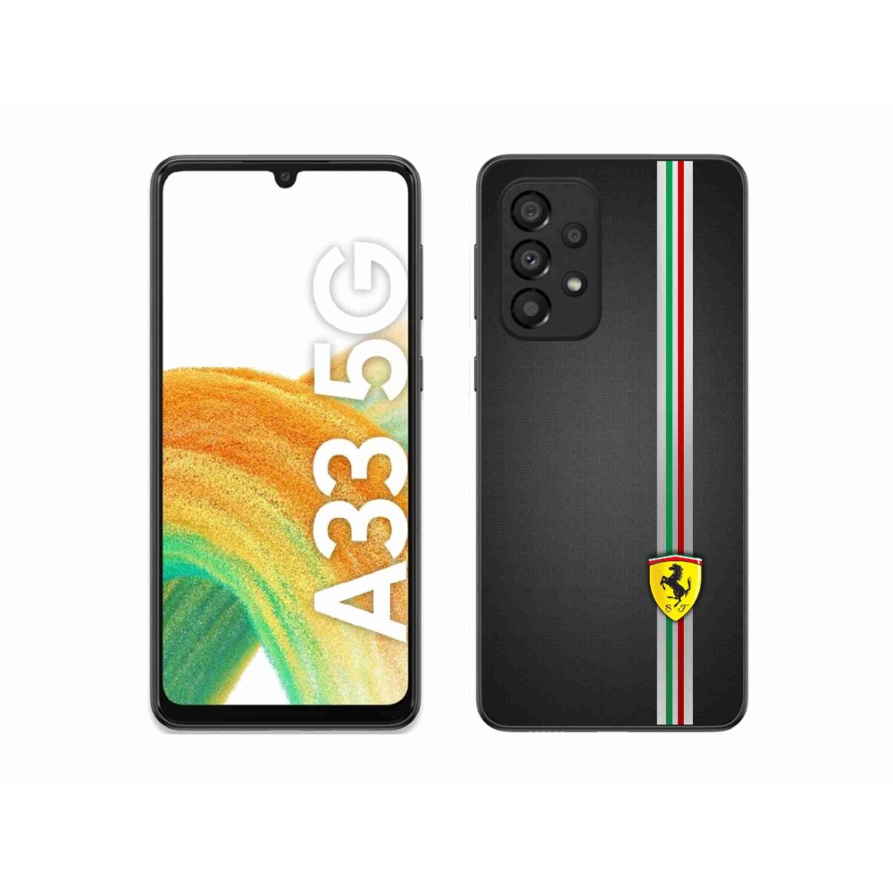 Gélový kryt mmCase na Samsung Galaxy A33 5G - ferrari 1