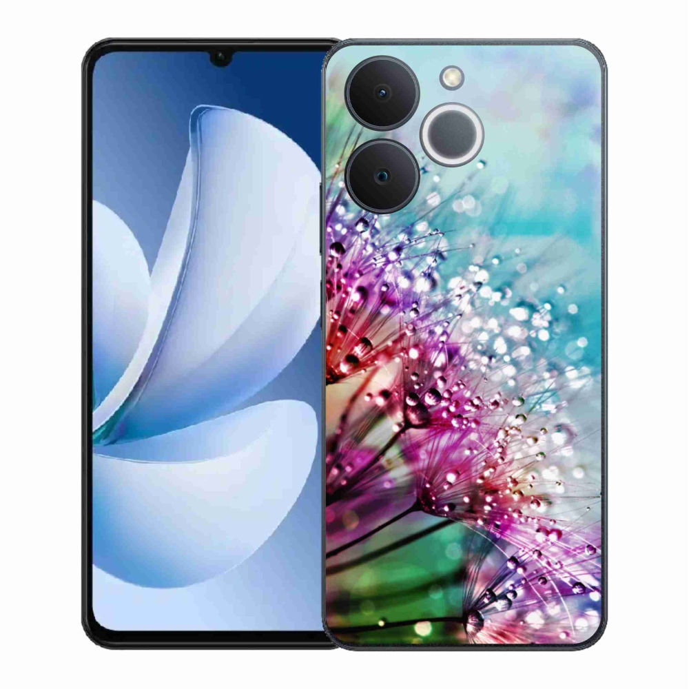 Gélový kryt mmCase na Realme Note 70T - farebné kvety